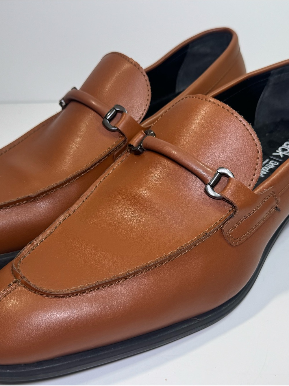 Nordstrom Rack Ortholite Men's Brown Leather Bit Loafers size 11
